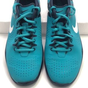 Women's Nike Studio Running Training Athletic Shoes Turq/Navy 644205-301 Sz 8